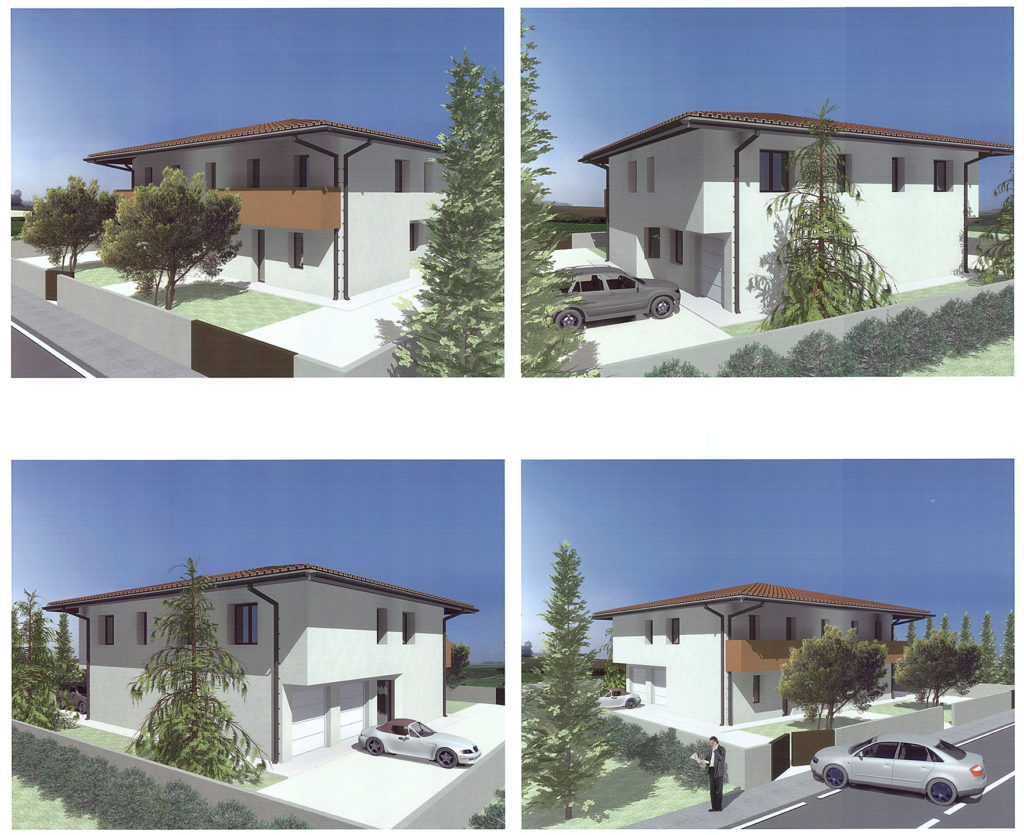 Rendering Roncoferraro Progetto 1